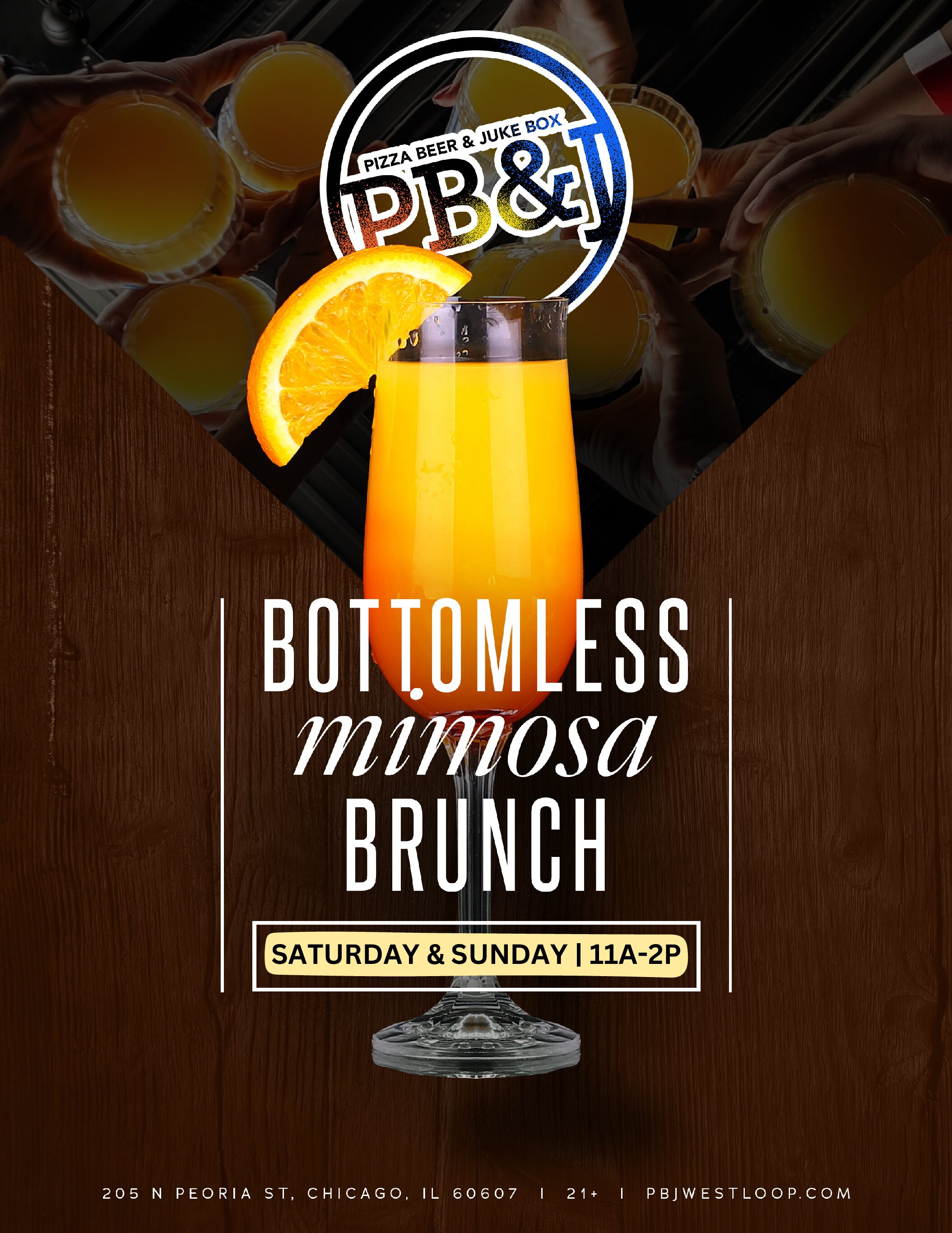 Bottomless Mimosa Brunch