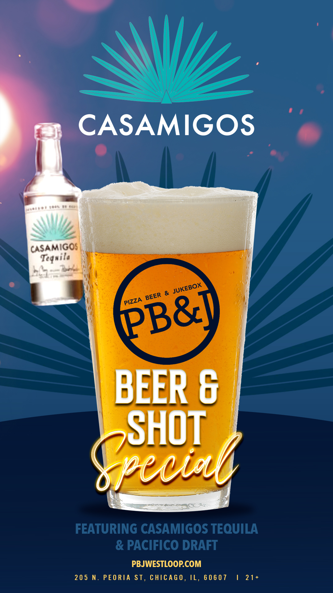 Beer and Shot Special